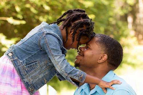 Dad and Daughter